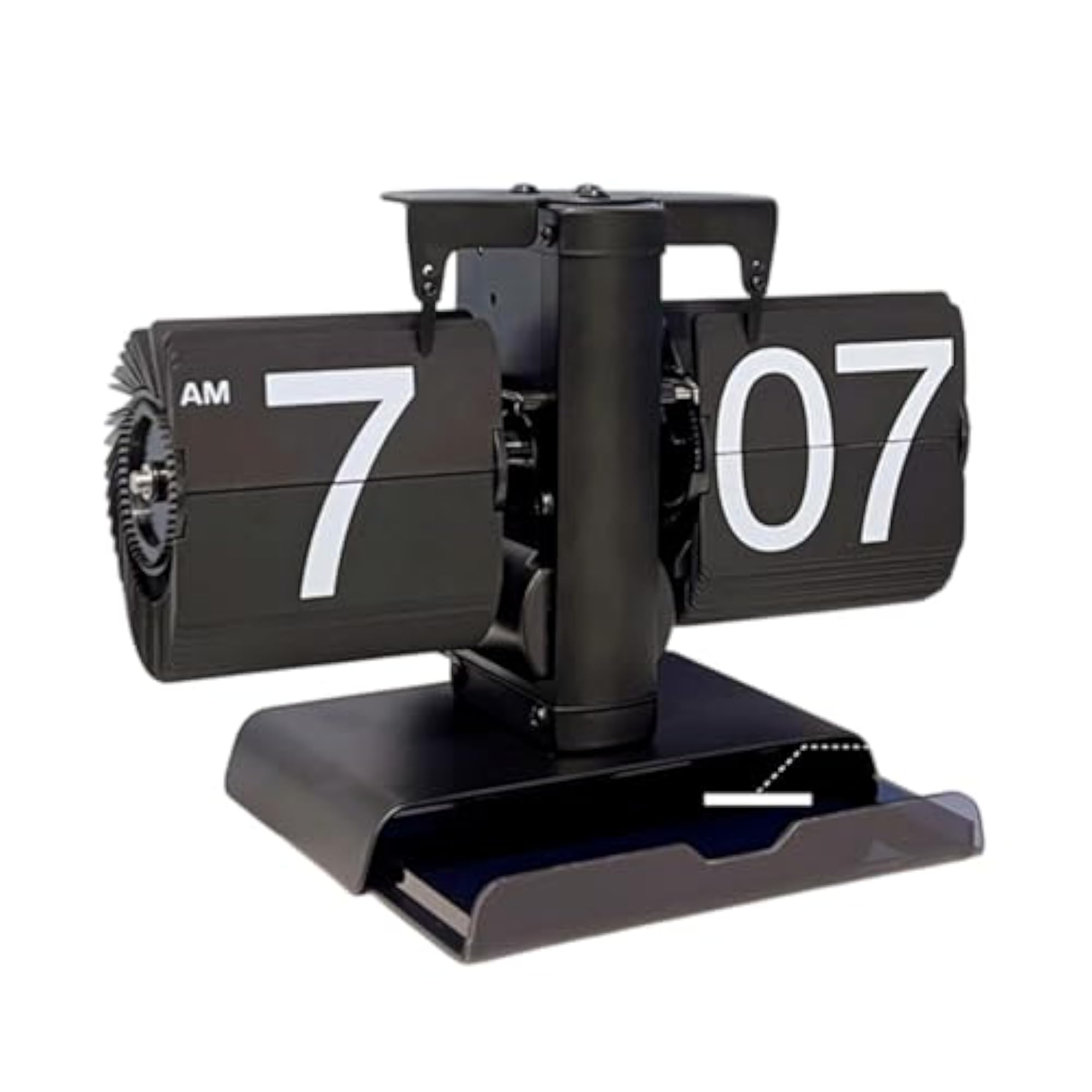Flip Desk Clock Home Decor Mechanical Table Clock