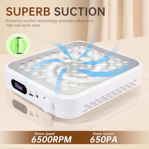 CHRISTINE SHELLY Rechargeable Nail Collector