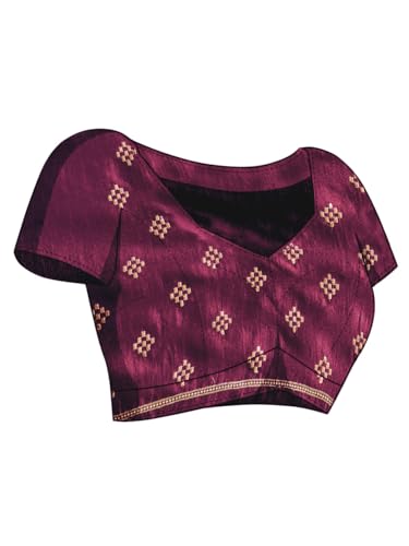 Image of Jaanvi fashion Women's Pasapalli Design Sambalpuri Silk Saree with Swarovski Work & Blouse Piece