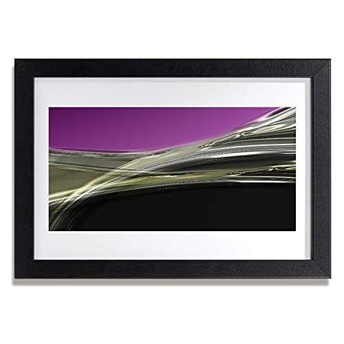 Cadre murale en MDF Tulup affiche encadrée 30x20 cm pour chambre et cuisine