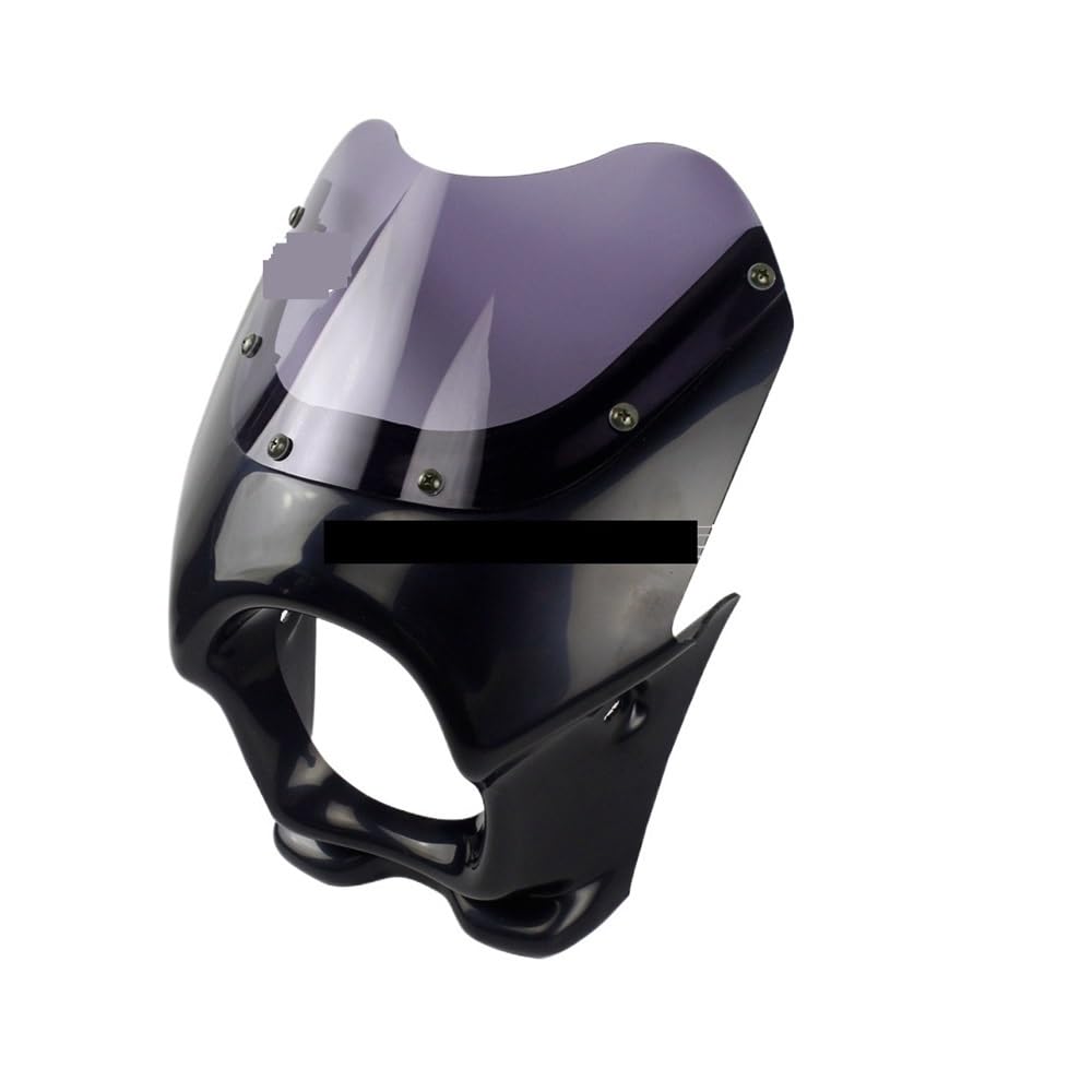 Motocykl przedni spojler deflektor dla AR GS RZ NSR CB St 50 125 dla Ape dla Monkey z włókna szklanego Kawa czarna owiewka przednia szyba reflektora owiewka boczna