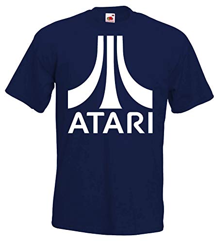 Youth Designz Herren T-Shirt Modell Atari, Navyblau, XXL