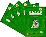 Patchs chauffants MQ White Tiger Vietnam, lot de 5, pour le dos, la nuque, les épaules et les jambes (8 patchs/paquet)