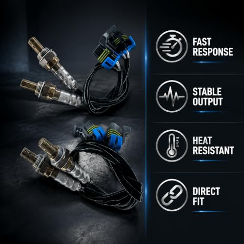 Sensor de Oxígeno Dropwater 2 Pares para Chevy Express 2008-2015 miniatura 5