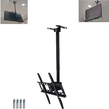 Amazon | pisipe テレビ天吊り金具 テレビ天井吊り金具 14-40