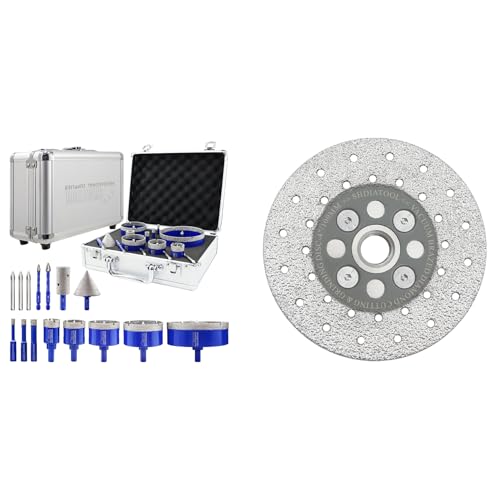 Kit de brocas de diamante para azulejos 15 piezas miniatura 1