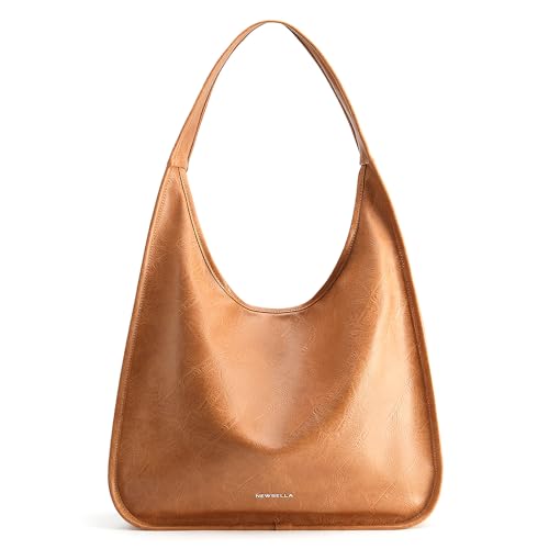 Women's Hobo Purse - Faux Leather Shoulder Bag