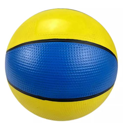 Image of FunBlast Basketball for Kids - Colorful Basketball Sports Toy - Extra Grip Silicon Rubber Beach Ball Sports Outdoor Game - Inflatable Ball for Kids Boys 3+ Years (8.5 Inch), Multi Color