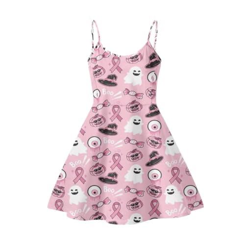 Image of Cozeyat Women Girls Summer Sleeveless Dress Casual Swing Beach Cover Up Knee Length Dresses,Large Size XS-4XL