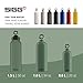 Sigg - Alu Trinkflasche - Traveller Leaf Green - Klimaneutral Zertifiziert - Für Kohlensäurehaltige Getränke Geeignet - Auslaufsicher - Federleicht - BPA-frei - Outdoor - Grün - 1L