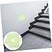 BRIGHTFUFU 6pcs Fluorescent PVC Direction Stickers Reflective Trail Markers Arrow Direction Signs for Camping Stairway Pathway Guides