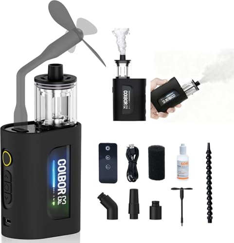 COLBOR CF3 Nebelmaschine Fog Machine für Fotografie Nebelgerät für Bühnen und Streaming Szeneneffekte