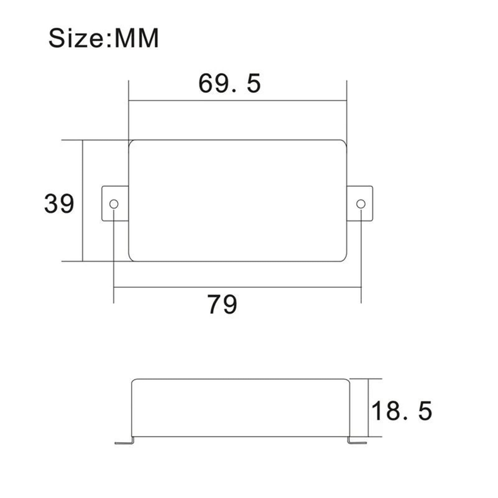 Przetwornik Do Gitary Elektrycznej Zamknięty Przetwornik Humbucker Do Gitary Elektrycznej