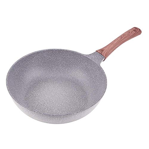 Wok de aluminio forjado antiadherente de 26 cm