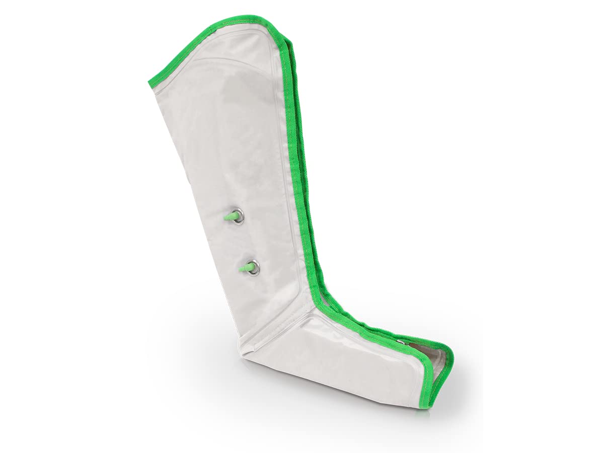 QUIRUMED Presoterapia de uso doméstico, masaje, para pies, pantorrillas y muslos, Pantalla LCD, 9 intensidades, 10 W, Temporizador, Apagado automático