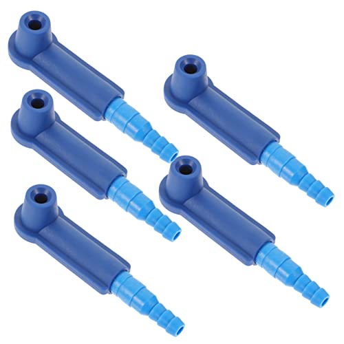 Ciieeo 5Pcs Brake Fluid Replacement Tool Kit Professional Oil Bleeder Pump Connectors Durable Material Easy Operation for Efficient Automotive Brake System Maintenance