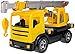 ksmtoys Lena Construction Toys Powerful Giants Toy Crane Truck with 360° Rotating and 3 ft extendable Boom in Yellow and Black Fully Functional Toys for Boys or Girls Age 3+