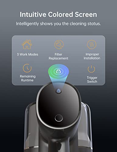 dreame T30 Neo Cordless Vacuum Cleaner, Long Runtime of 90mins, Black