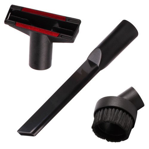 Electruepart Universal 32mm Tool Kit - 32mm accessory tool kit universal includes. Crevice. Dusting brush & stair/upholstery nozzle. Black