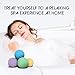 Aprilis Bath Bombs Gift Set, Organic & Natural Essential Oil Bath Bombs for Dry Skin Moisturizing, Handmade Fizzy Spa Bath Set, Perfect Birthday Mother's day Gift, Large 4 oz x 6