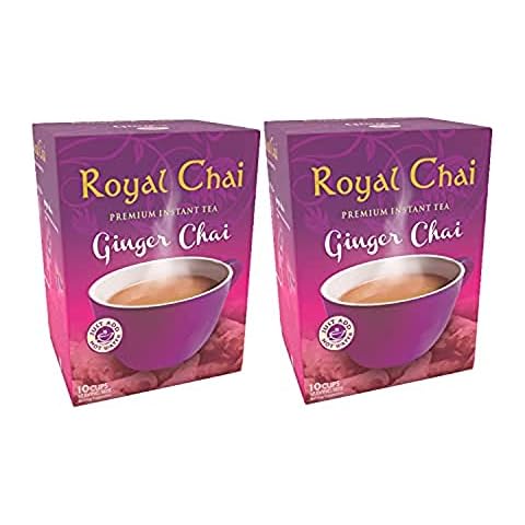 Royal Chai Instant Ginger Tea Pack Cover