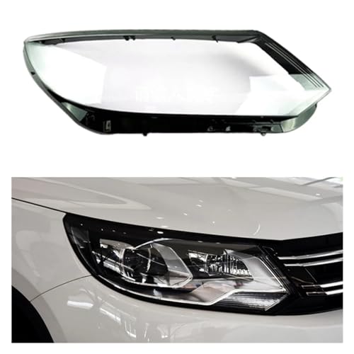 Abat-jour de phare transparent Tiguan coque de protection droite anti-jaunissement