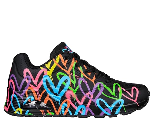 Image of Skechers Street Womens,UNO - Highlight Love,BKMT,7 M US