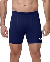 WISMBOX Badehose Herren Jammer, Wettkampf Schnelltrocknend Schwimmhose, UV-Schutz 50+ Kompression Training Badeshorts