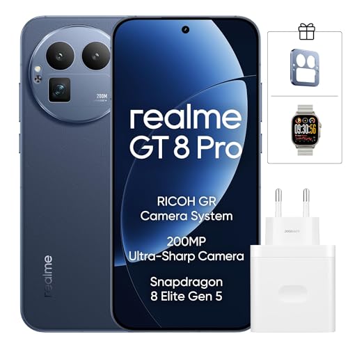realme GT 8 Pro Smartphone de 16+512 GB, Snapdragon 8 Elite Gen 5