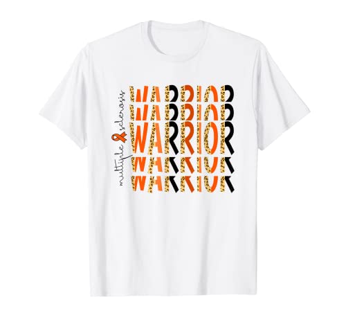 Camisas de concienciación sobre la esclerosis múltiple para hombres y mujeres MS Warrior Camiseta