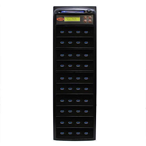 Image of Systor 1 to 39 USB 3.0 /3.1 Duplicator & Sanitizer 18GB /Min - SYS-USB30-39 | Standalone USB duplicator and sanitizer for flash memory drives with copier and storage drive eraser, speeds up to 300MB /sec.