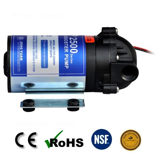 Pompa Booster universale per osmosi inversa 50 GPD - 24 V