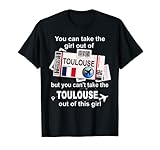 Toulouse Boarding Pass - Toulouse Girl - Toulouse T-Shirt