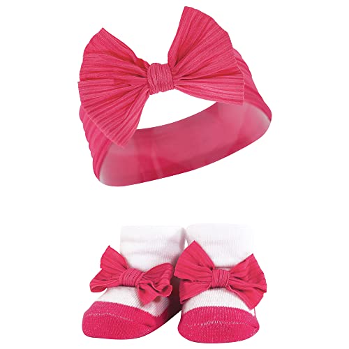 Hudson Baby Girls' Headband and Socks Giftset #TOP24