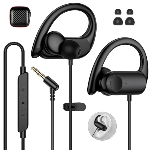 Écouteurs filaires 3.5 mm ACANDYA avec micro et contrôle du volume