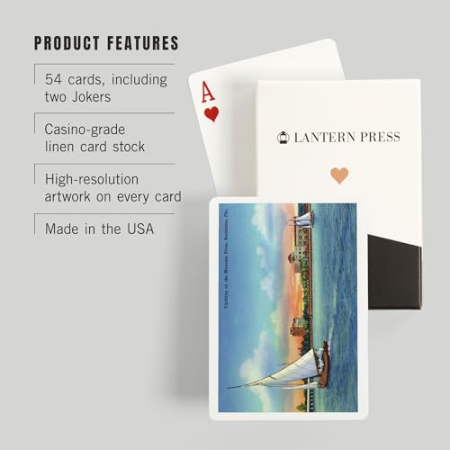 Baraja de póker Bradenton Florida 52 cartas miniatura 3