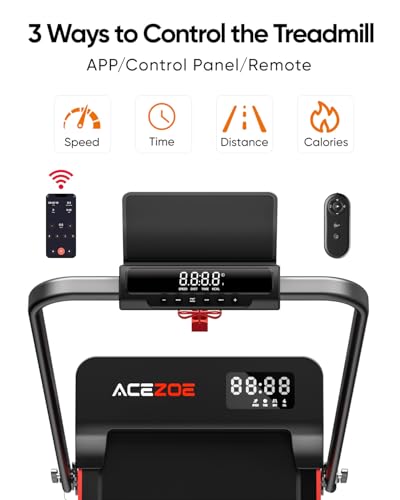 Folding Treadmill with LCD Display