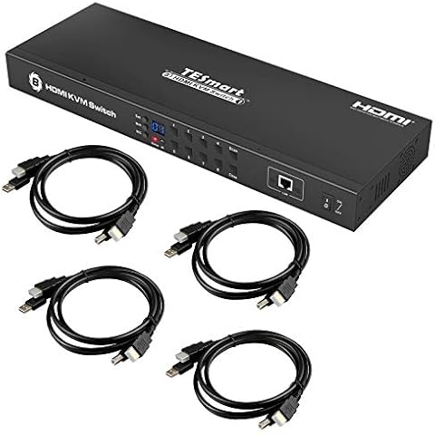 TESmart Commutateur KVM 8 Ports Cover