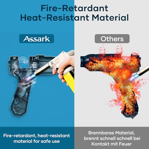 100W Fireproof Hot Glue Gun, Full Size Heavy Duty | Dual Power100W/60W with 15pcs Large Glue Sticks 7/16", Fast Preheating Kit for Crafts, Arts, DIY & Quick Home Repairs - Image 2