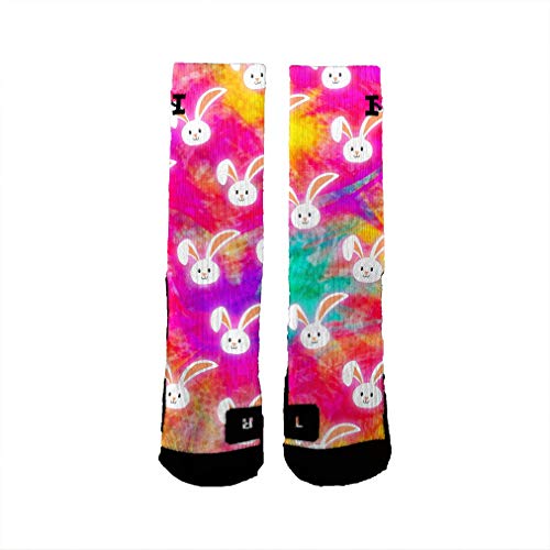 Brand Athletic Socks Happy Hoppers Easter