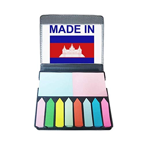 Boîte à marque-page Made in Cambodge coffret cadeau idéal