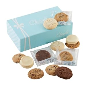 Cheryl’s Cookies® Bow Gift Box with 12 Assorted Cookies, holiday cookies, Christmas cookies, gourmet cookies, gift box, cookie gift box