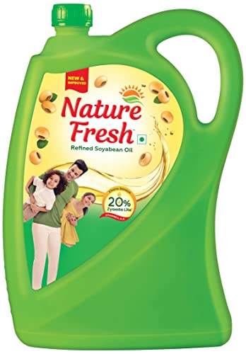 Nature Fresh Soyabean Oil 5 L Jar (B08RK45T3T) Amazon Price History, Amazon Price Tracker