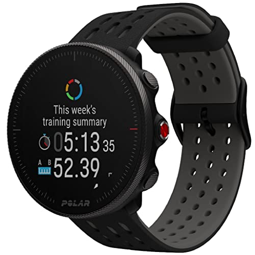 Polar Vantage M2 - 高度なマルチスポーツ スマートウォッチ - 内蔵 GPS、手首ベースの心拍数追跡 - 毎日のトレーニング ガイド - 睡眠と回復の追跡 - 音楽、気候制御