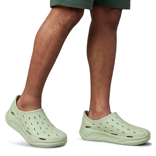 Image of Neeman's Cushers Rainscape Clogs for Men | Water-Friendly Slip-On Clogs | Lightweight Cushioned Comfort | Quick Dry Casual Footwear | Everyday Walking Chappal