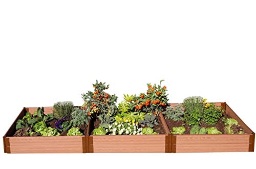 Frame It All 300001400 Raised Garden Bed, 4' x 12' x 11