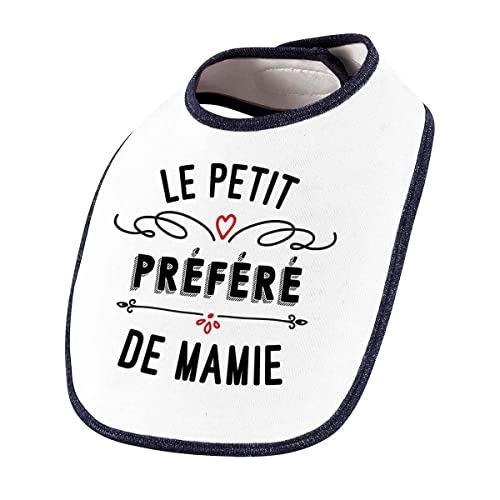 Planetee Bavoir bébé Le petit préféré de Mamie