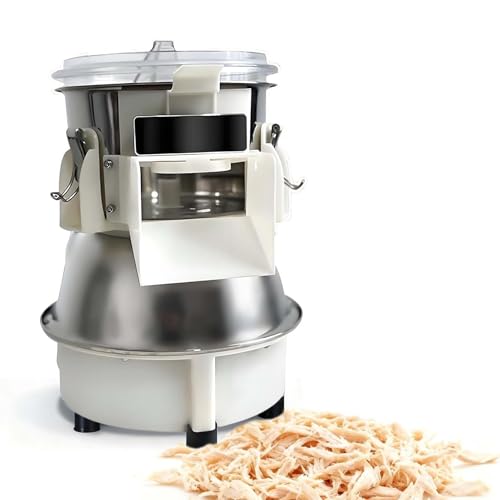 Picadora eléctrica de carne de 180 W, trituradora de pollo y cerdo con cámara de alimentos extraíble para una cocción eficiente (solo carne cocida)