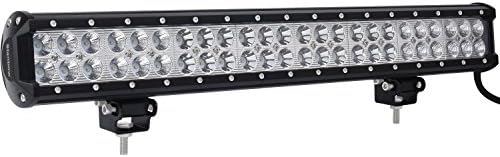 Nilight 23 Inch 144W LED Light Bar Flood Spot Combo Waterproof Driving Lights Off Road Lights Lamp IP67 48pcs3W LEDs for Truck Jeep SUV UTE Truck ATV UTV