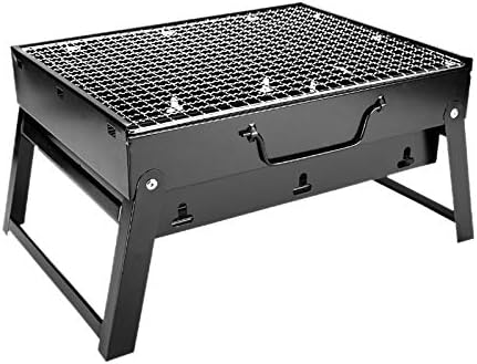 BBQ Charcoal Grill, Barbecue Grills Folding Portable Lightweight Small Barbecue Grill Tools For Outdoor Grilling Cooking Camping Hiking Picnics Tailgating Backpacking Party Father's Day Gift